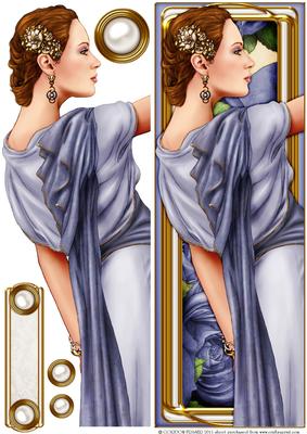 Art Deco Lady Pandore Dl (lilac)