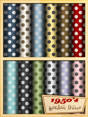 1950's Retro Polka Dots