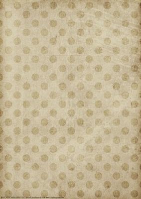 1950's Retro Polka Dots Retro Brown