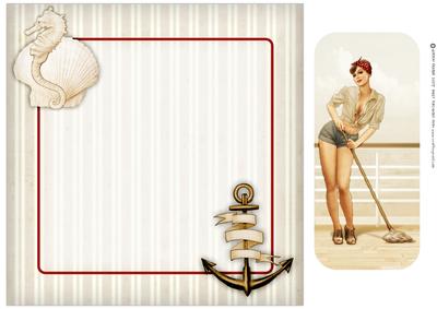 1950's Pin Up Girl Alice May Mini Kit (retro) Insert