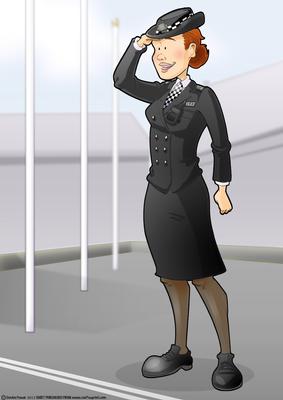 Policewoman (passing Out Parade) Dudess A4