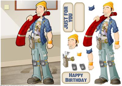 Carpet Fitter Dude