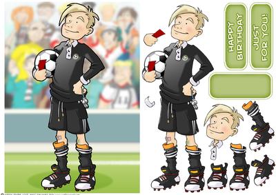 Football Referee Teen Dude