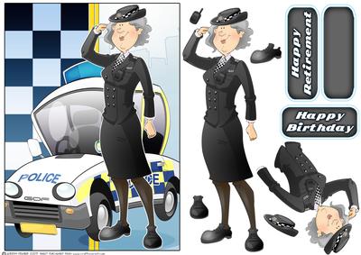 Policewoman Retirement Dudess