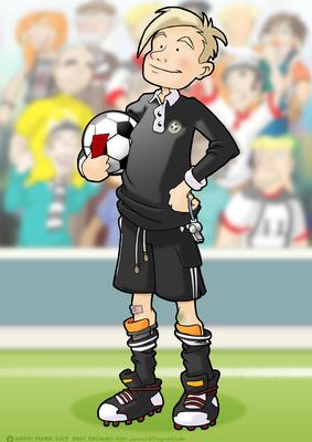Football Referee Teen Dude A4