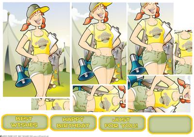 Lady Camp Counsellor/leader Pyramid