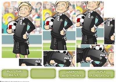 Football Referee Teen Dude Pyramid