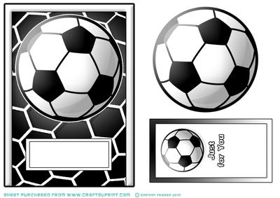 Quick Card Football Black.