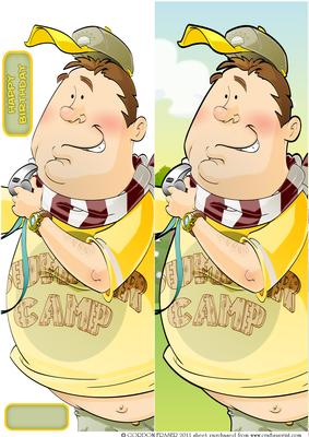 Camp Counsellor/leader Large Dl