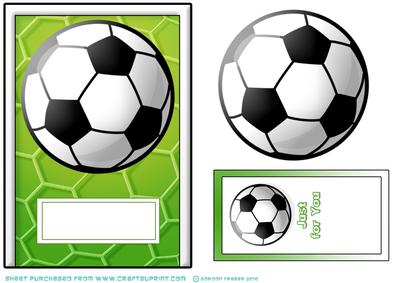 Quick Card Football Green.