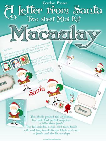 A Letter from Santa (macaulay)