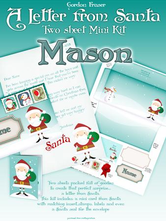 A Letter from Santa (mason)