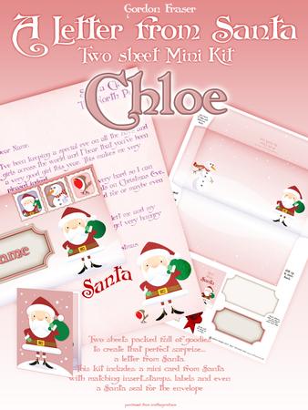 A Letter from Santa (chloe)