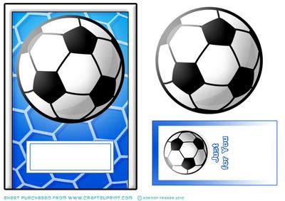 Quick Card Football Blue.
