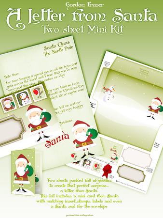 A Letter from Santa (unisex Nameless Green)
