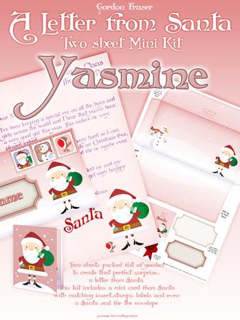 A Letter from Santa (yasmine)