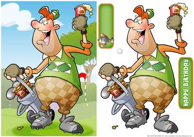 Golf and Beer Dude