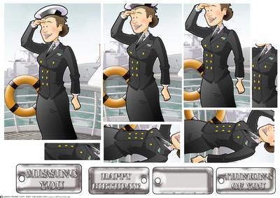 Navy Wren Lady Pyramid