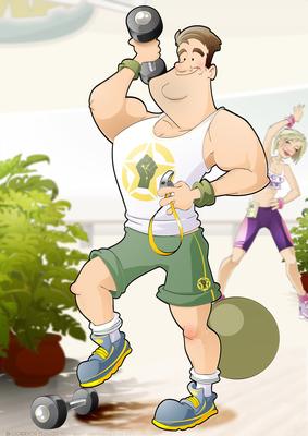 Get Fit Dude A4