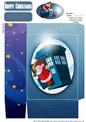 Santa Who? Christmas Gift Bag