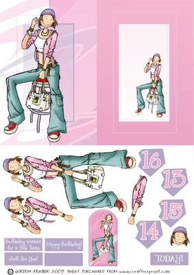 13,14,15,16 Teenage Girl Chilling.