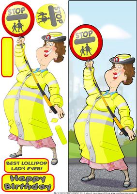 Lollipop Lady Large Dl