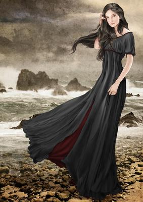 Lady Guinevere A4 (black)