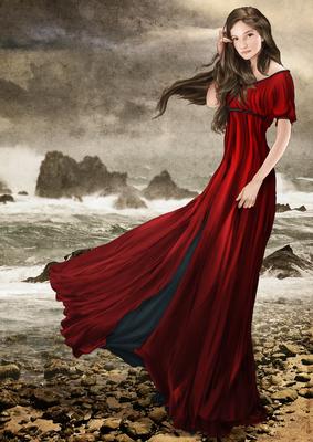 Lady Guinevere A4 (red)