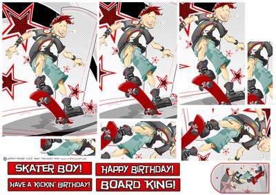 Skater Dude Pyramid.
