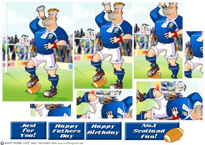 Rugby Dude Pyramid Scotland.