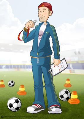 Sports Football Coach A4