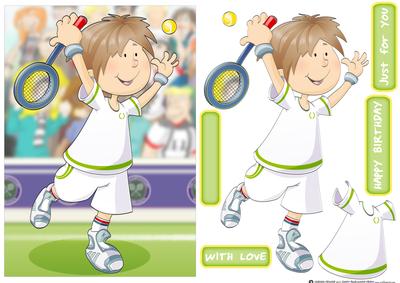 Mini Dude Tennis Star