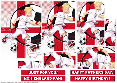 Football Dude England Pyramid.