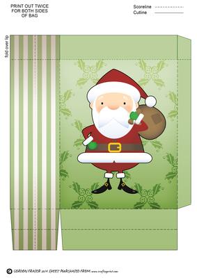Cute Santa Mini Bag