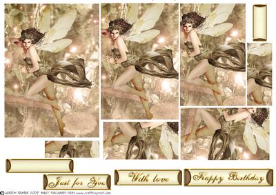 Forest Fairy Acantha Brown Pyramid