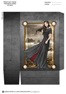Lady Guinevere (black) Mini Bag