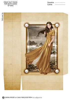Lady Guinevere (gold) Mini Bag