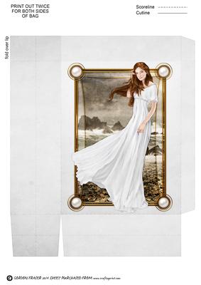 Lady Guinevere (white) Mini Bag