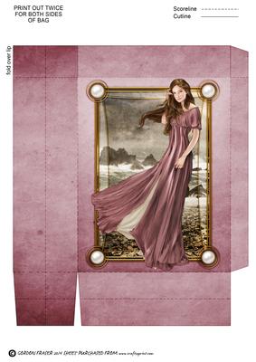 Lady Guinevere (pink) Mini Bag