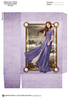 Lady Guinevere (lilac) Mini Bag