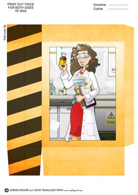Lab Technician Dudess Mini Gift Bag