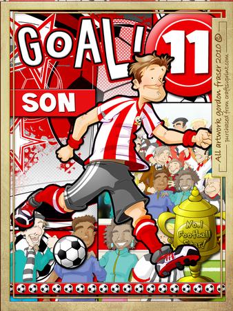 Football Dude Red Kit.