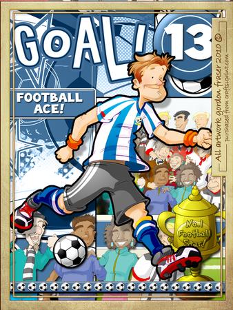 Football Dude Blue Kit.