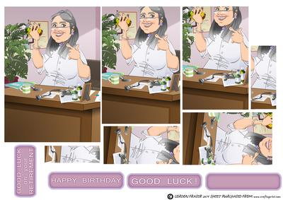 Birthday/retirement Doctor Lady Pyramid
