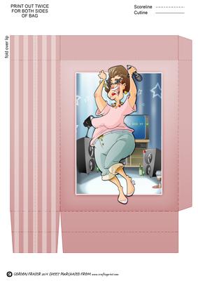 Karaoke Queen Dudess Gift Bag