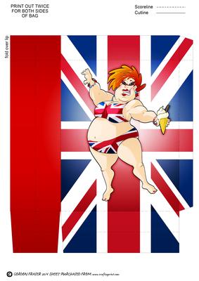 British Beach Dudess Gift Bag