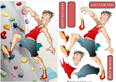 Indoor Climber Dude