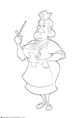 Ohhhhh Matron 2 Digi Stamp