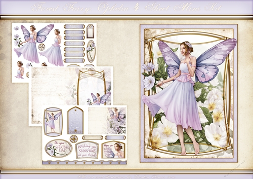 Ophelia Lilac 4 Sheet Mini Kit
