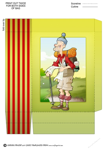 Old Rambler Dude Mini Gift Bag